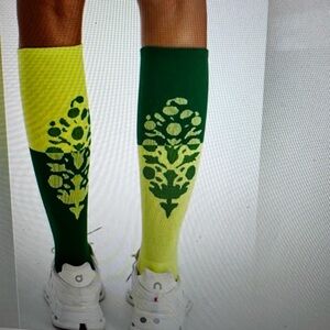 FP Movement Compression Colorblock Tall Socks NWT sold out  on website